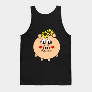 Coquette pig Tank Top